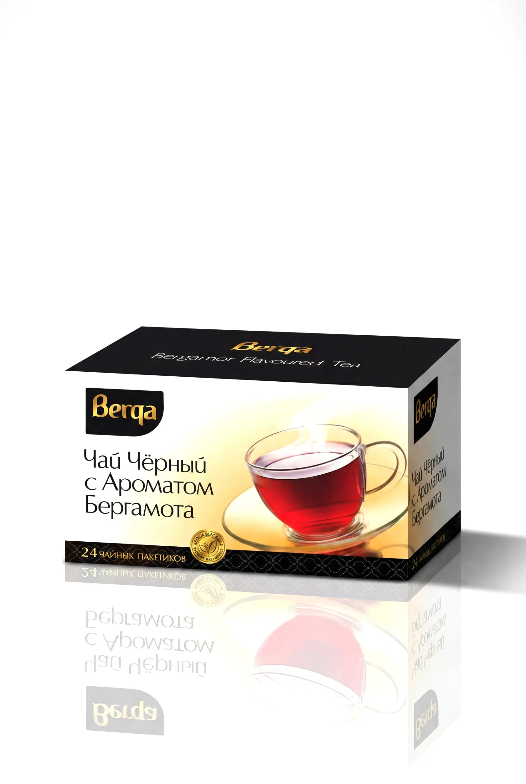 Berqa Earl Grey z bergamotką, 24 torebki