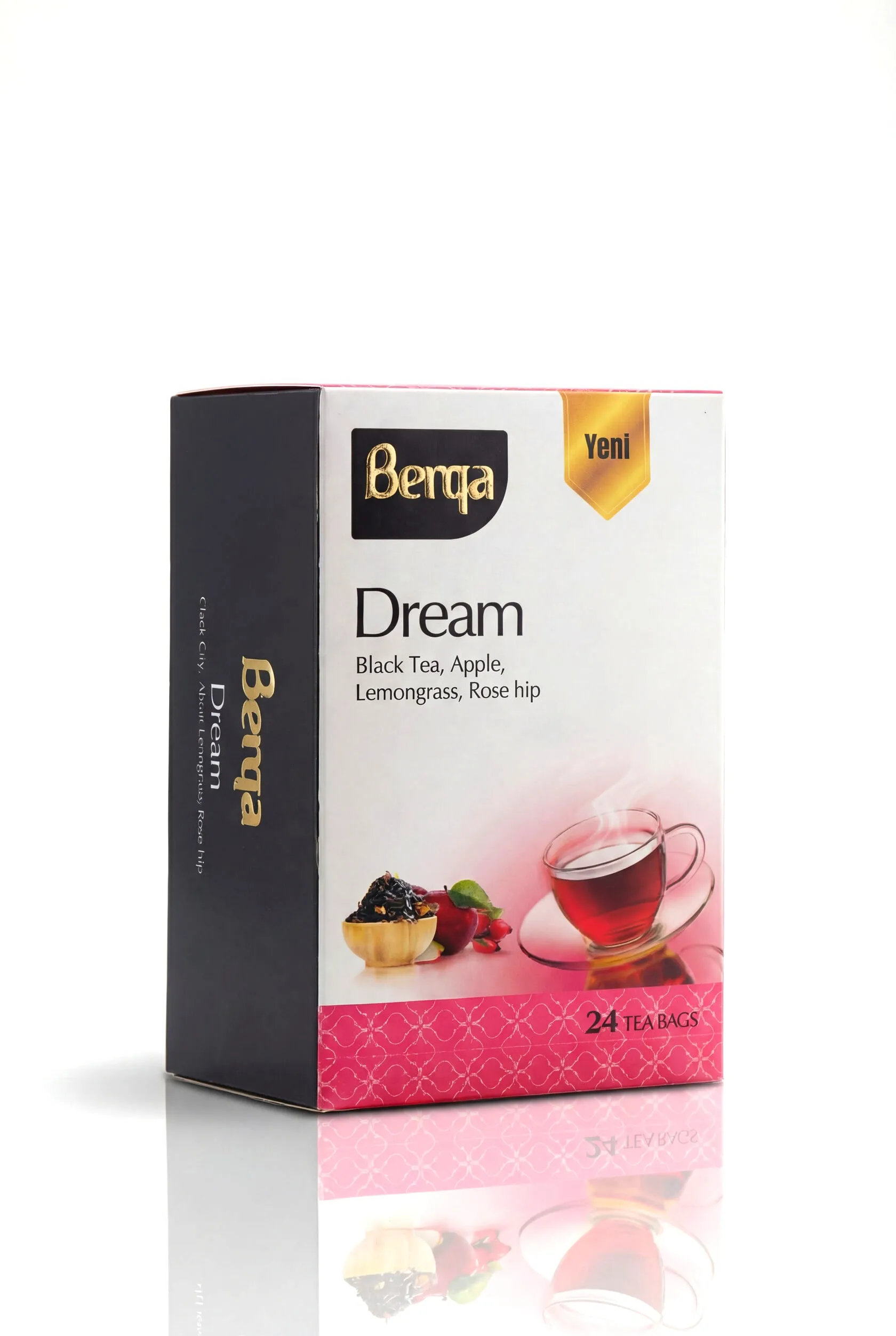 Berqa Dream — z trawą cytrynową i dziką różą, 24 torebki