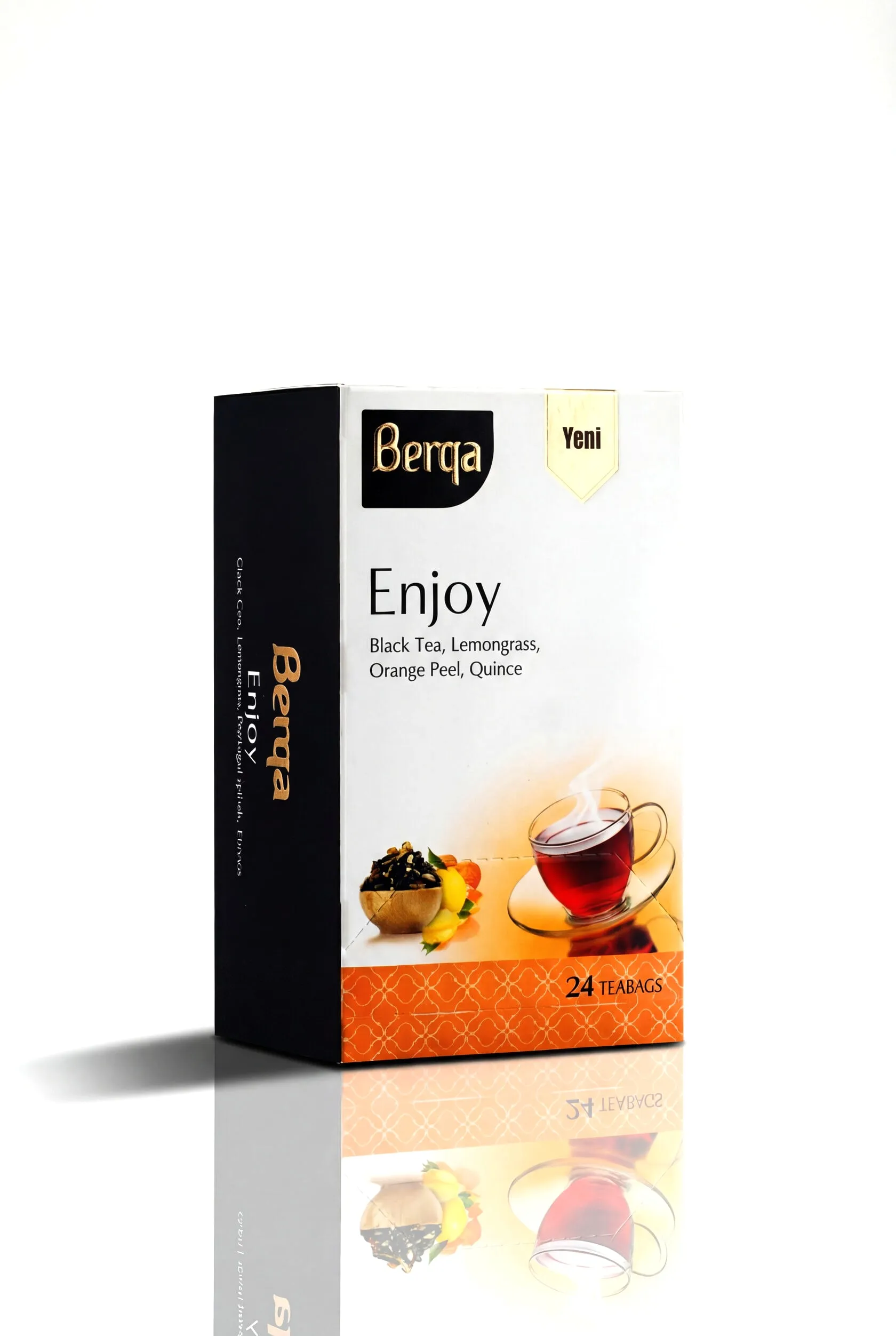 Berqa Enjoy — z pigwą i skórką pomarańczy, 24 torebki